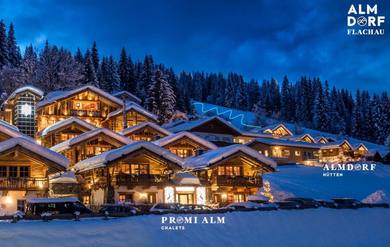 Promi Alm Flachau - Luxus Chalets Exterior foto